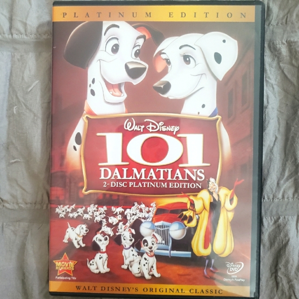 Disney 101 Dalmatians DVD Special Platinum Edition